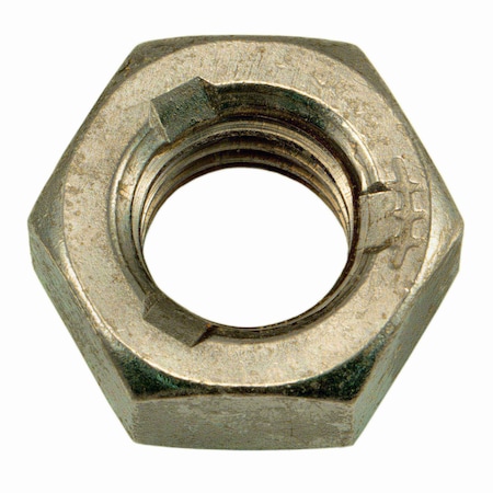 Midwest Fastener Lock Nut, 7/16"-14, 18-8 Stainless Steel, Not Graded, 8 PK 37464